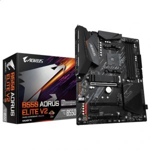 Gigabyte B550 AORUS ELITE  V2 moederbord AMD B550 Socket AM4 ATX