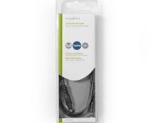 Nedis Optische Audiokabel TosLink Male – TosLink Male 1 meter  Zwart