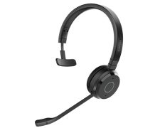Jabra Evolve 65 TE Headset Bedraad en draadloos Hoofdband Kantoor / callcenter USB Type-A Bluetooth Zwart