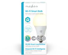 Nedis Wi-Fi smart LED-lamp Full-Colour en Warm-Wit E27
