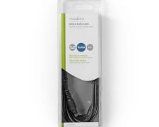 Nedis Optische Audiokabel TosLink Male – TosLink Male 3 meter  Zwart