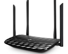 TP-LINK Archer C6 draadloze router Dual-band (2.4 GHz  /  5 GHz) Zwart