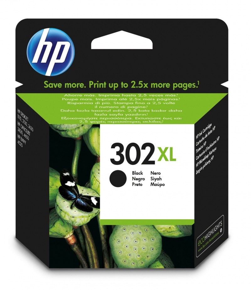 HP No.302XL Zwart 8,5ml (Origineel) 51721