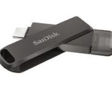 SanDisk USB-Stick 128GB  iXpand Luxe Apple Lightning / USB-C