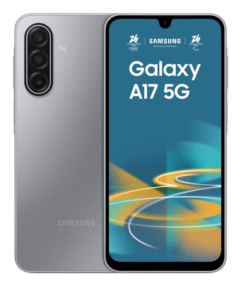 Samsung Galaxy A17 5G 17 cm (6.7 inch ) Hybride Dual SIM Android 15 USB Type-C 4 GB 128 GB 5000 mAh Grijs