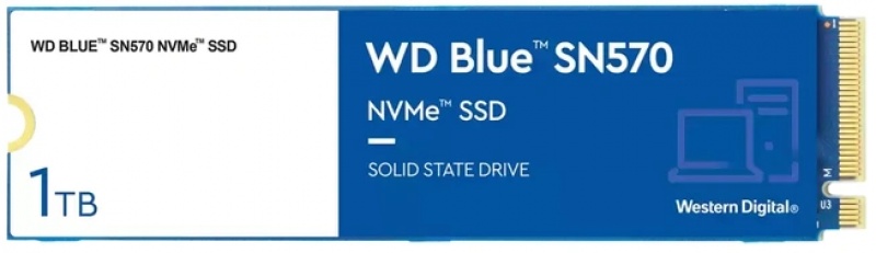 WD Blue SN570 1TB NVMe SSD M.2 PCIe 3.0 x4