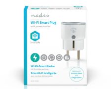 Wi-Fi smart plug – Stroommeter – Schuko type F – 10A