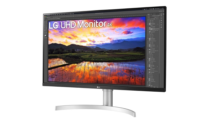 LG 32UN650P-W 80 cm (31.5 inch ) 3840 x 2160 Pixels 4K Ultra HD LED Zilver