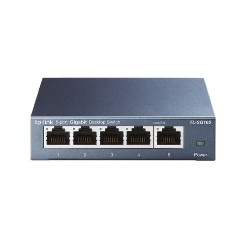 TP-Link TL-SG105 netwerk-switch Unmanaged L2 Gigabit Ethernet (10 / 100 / 1000) Zwart