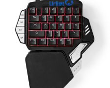 Single-Handed Gamingkeyboard RGB-Verlichting 33 Programmeerbare Toetsen