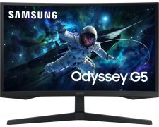 Samsung 27-inch Odyssey G5  QHD 165Hz Gaming Monitor