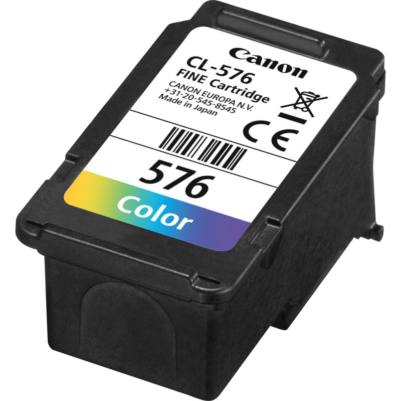 Canon CL-576 inktcartridge 1 stuk(s) Origineel Normaal rendement Cyaan, Magenta, Geel  