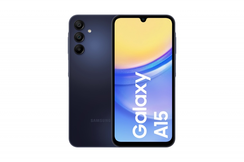 Samsung Galaxy A15 16,5 cm (6.5 inch ) Hybride Dual SIM 4G USB Type-C 4 GB 128 GB 5000 mAh Zwart, Blauw