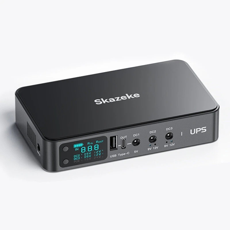 Mini UPS met LCD 10400mAh