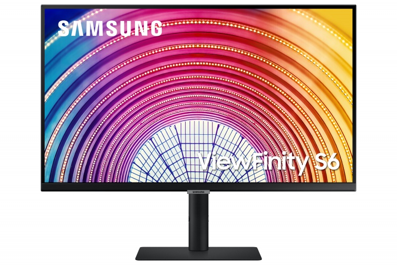 Samsung ViewFinity S6 S60A LED display 68,6 cm (27 inch ) 2560 x 1440 Pixels Quad HD LCD Zwart