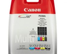 Canon CLI-551 Multipack BK / C / M / Y
