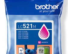 Brother LC521M inktcartridge 1 stuk(s) Origineel Magenta