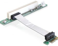 Delock Riser Card Delock PCIe x1 -> PCI 32bit 5v flexibles Kabel
