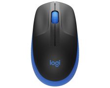 Logitech M190 Full-Size Wireless Mouse blauw