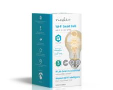 Nedis Wi-Fi Warm tot Koel Wit LED Filamentlamp Gedraaid E27 A60 5,5 W 350 lm