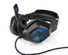 Gaming Headset Over-Ear Stereo USB Type-A  /  2x 3.5 mm Inklapbare Microfoon 2.20 m LED
