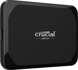 1 TB Crucial X9 NVMe / Zwart / USB-C / 1050