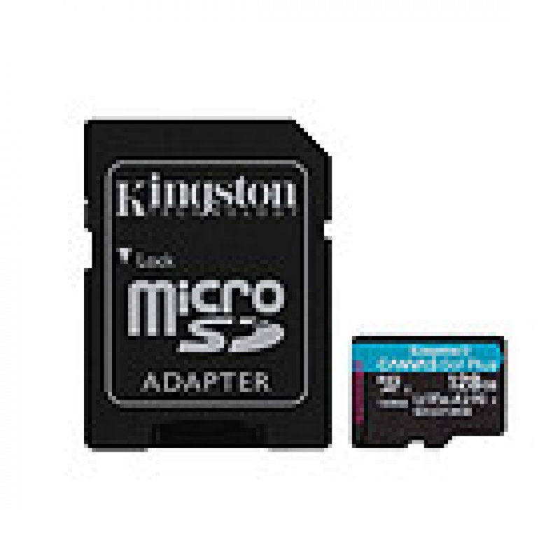 Kingston Canvas Go! Plus microSDXC 128GB + SD-adapter