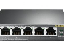 TP-LINK TL-SG1005P Unmanaged Gigabit Ethernet (10 / 100 / 1000) Power over Ethernet (PoE) Zwart