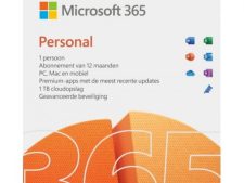 Microsoft Office 365 Personal ESD licentie- Nederlands - 1 jaar abonnement