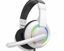 Baracuda HYDRA-W Gaming Heads.LED Rainbow Effect +Microphone