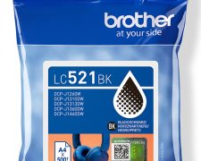 Brother LC521BK inktcartridge 1 stuk(s) Origineel Zwart