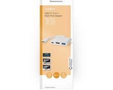 Nedis USB-C- Adapterkabel Type-C Male – A Female  /  Type-C Female  /  HDMI- uitgang 0,2 m Wit