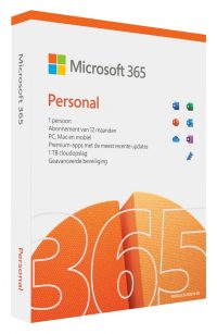 Microsoft 365 Personal - Nederlands - 1 jaar abonnement