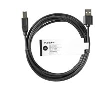 Nedis printerkabel USB 2.0 USB-A Male | USB-B Male | 480 Mbps| 2 meter BULK
