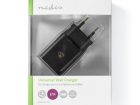Nedis Oplader zwart  1x 2,1 A outputs: 1 Poorttype: USB-A Geen Kabel Inbegrepen 10.50 W