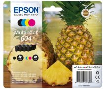 Epson 604 inktcartridge 4 stuk(s) Origineel Normaal rendement Zwart, Cyaan, Magenta, Geel