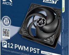 ARCTIC P12 PWM PST Case fan 12cm Zwart