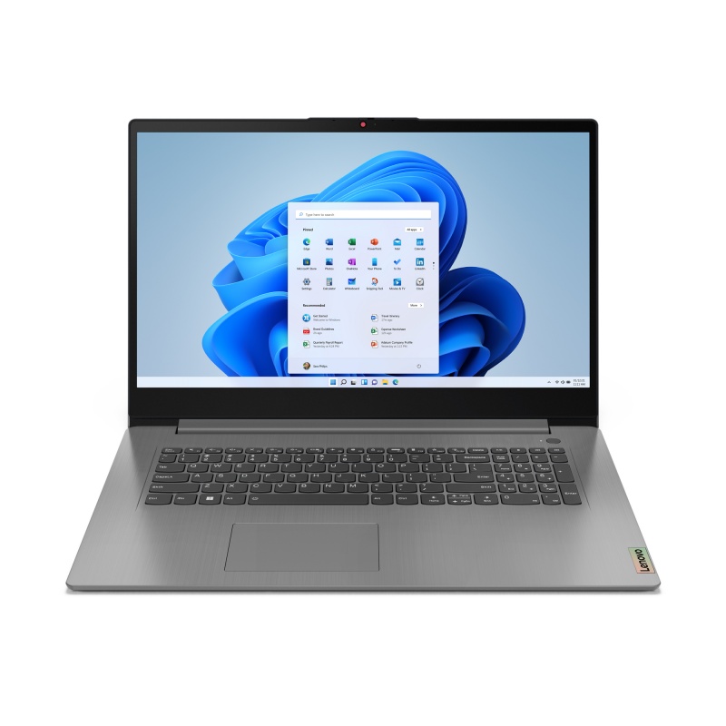 Lenovo IdeaPad 3 17.3'' i5-1235U Full HD 16GB DDR4 512GB SSD Wi-Fi 6 Windows 11 Home Grijs