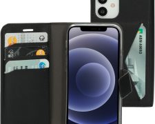 Mobiparts Classic Wallet Case Apple iPhone 12 Mini Black