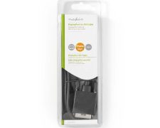 Nedis DisplayPort – DVI-Kabel DisplayPort Male – DVI-D 24+1-Pins Male 2 meterZwart