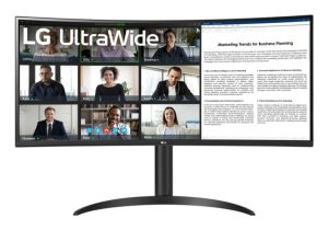 LG 34WR55QK-B computer monitor 86,4 cm (34 inch ) 3440 x 1440 Pixels Wide Quad HD Zwart