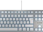 CHERRY KC 6000 SLIM FOR MAC toetsenbord USB QWERTY Amerikaans Engels Zilver