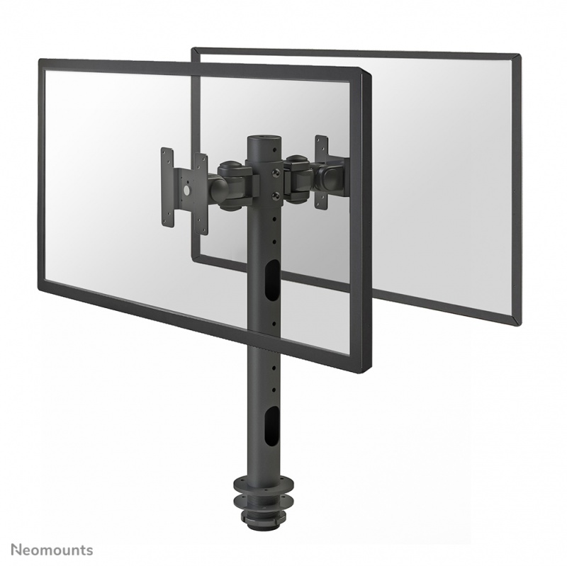 Newstar FPMA-D050D BLACK 2 schermen Monitorsteun (schroeven)
