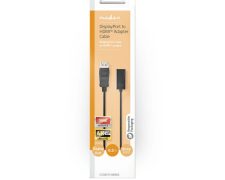 Nedis DisplayPort – HDMI-Kabel DisplayPort Male – HDMI Female  0,2 meter Zwart