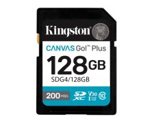 Kingston Technology Canvas Go! Plus 128GB SDXC Canvas Go Plus Gen4 200MB / s C10 UHS-I U3 V30