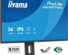 iiyama ProLite XB2497HSN-B1 computer monitor 60,5 cm (23.8 inch ) 1920 x 1080 Pixels Full HD LED Zwart