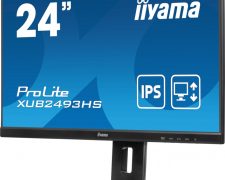 iiyama ProLite XUB2493HS-B6 computer monitor 60,5 cm (23.8 inch ) 1920 x 1080 Pixels Full HD LED Zwart