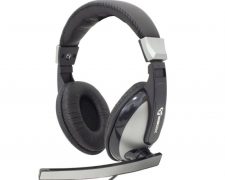 SBOX HS-302 | On-Ear Gaming Headset 3,5mm Connector | Zwart / Grijs