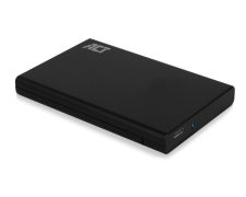 ACT AC1225 behuizing voor opslagstations HDD- / SSD-behuizing Zwart 2.5 inch