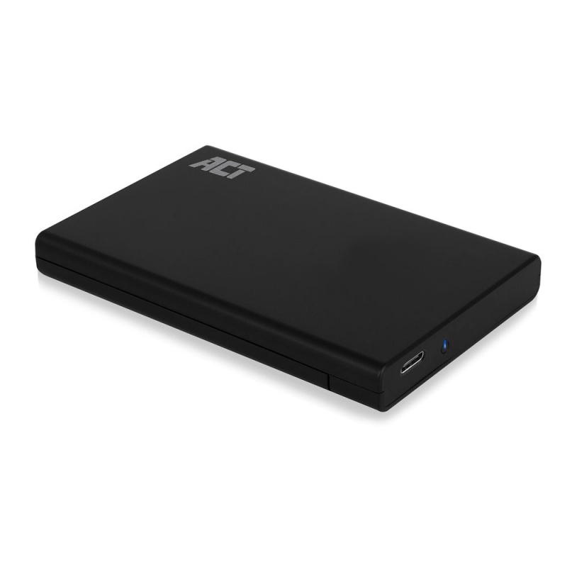 ACT AC1225 behuizing voor opslagstations HDD- / SSD-behuizing Zwart 2.5 inch   